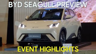 Byd Seagull Sneak Preview Event Highlights