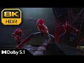 8kr  team of 3 spiderman no way home  dolby 51