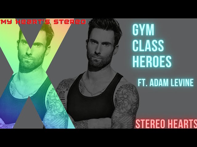 [𝐒𝐥𝐨𝐰𝐞𝐝 𝐚𝐧𝐝 𝐑𝐞𝐯𝐞𝐫𝐛] Gym Class Heroes - My heart stereo ft. Adam Levine class=