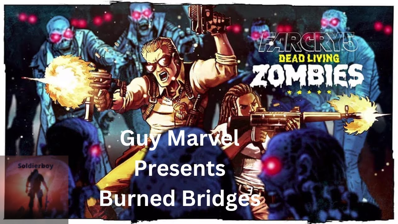 Гай Марвел представляет Burned Bridges, дополнение для Far Cry 5 для PS4/PS5 Dead Living Zombies