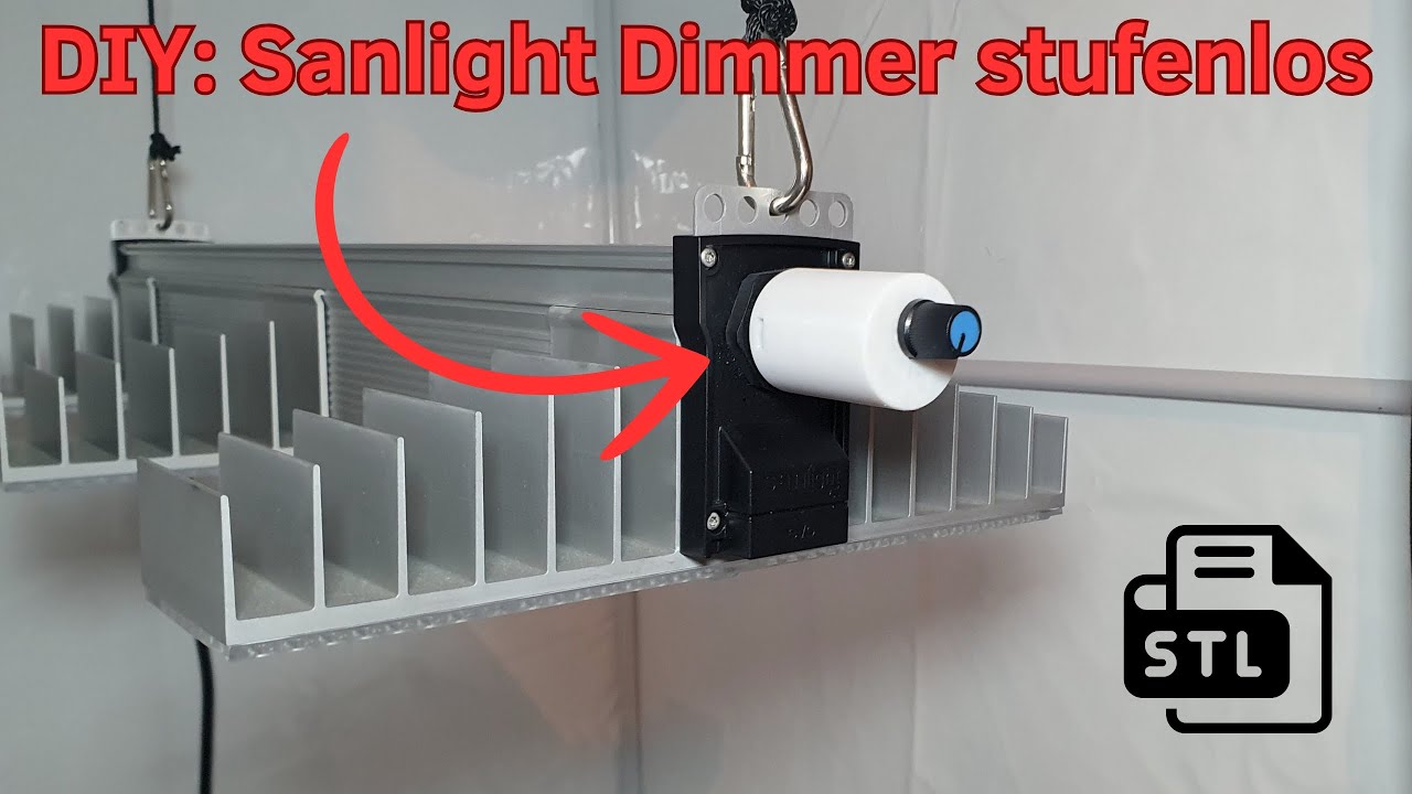 Sanlight EVO tuning: So baust du einen stufenlosen Dimmer für deine LED Lampe