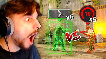 SILVERS WITH CHEATS vs. FACEIT LEVEL 10s (5v5)