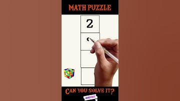 Math Puzzle-Math-Puzzles-IQ-Riddles-Brain Test #shorts #shortsvideo #youtubeshorts #viral #maths