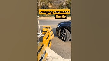 The Secret to Judging Distance While Driving #automobile #cardrivingtips #shorts