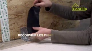 Conclip 6 Fr Etanchéité À Lair Pied De Mur Ossature Bois