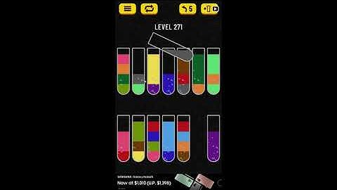 Water Sort Puzzle Level 271