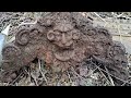 ❓ 2023 What Is This Weird Metal Gargoyle Piece RANDOM FIND Bottle Digging ©