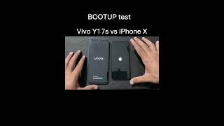 iPhone X vs Vivo Y17s Bootup TEST