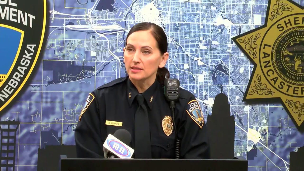 LPD gives briefing on early morning officer involved shooting.