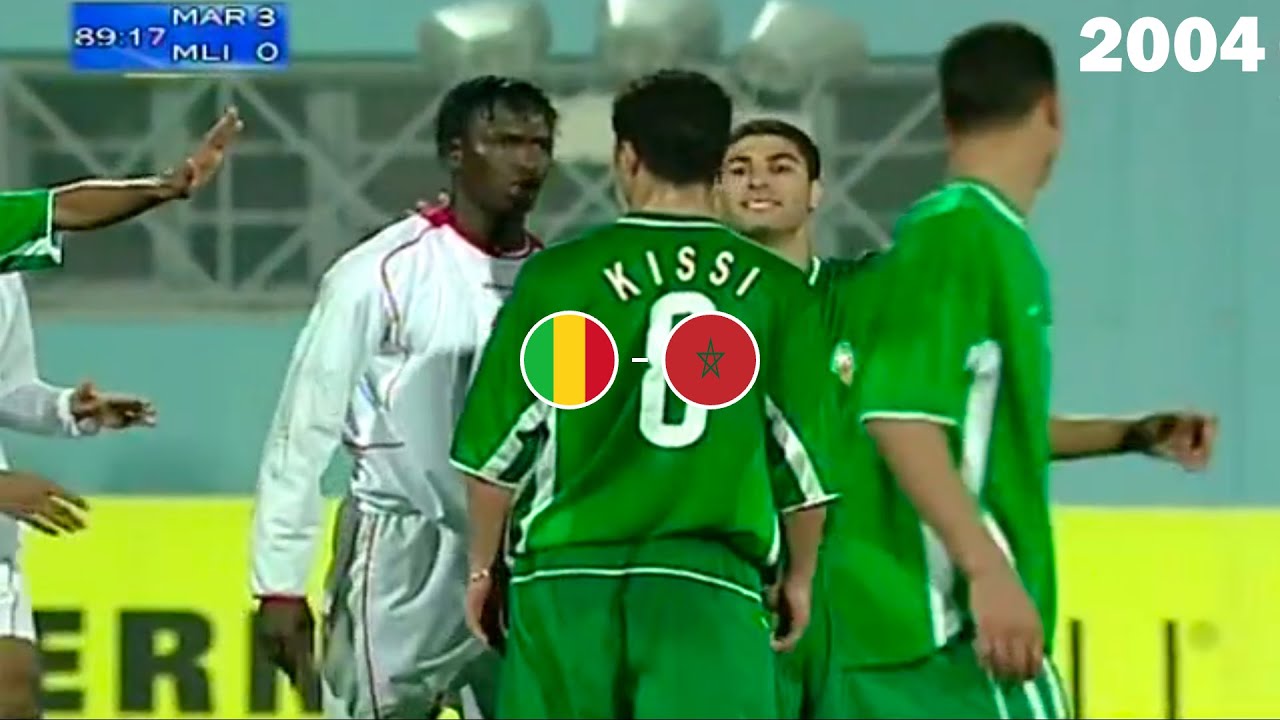Mali 🇲🇱 🆚 Marocco | 2004 Africa Cup of Nations Semi Final | Full Match