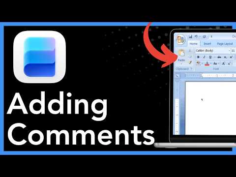 How To Add Comments In Microsoft Word