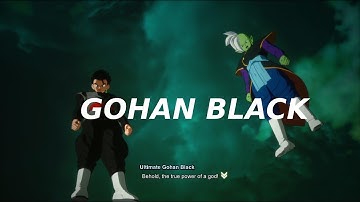 GOHAN BLACK WHAT IF DRAGON BALL SPARKING ZERO