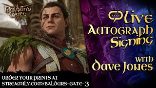 Dave Jones | Baldur's Gate 3 | Q&A and Autographs (05-05-24)