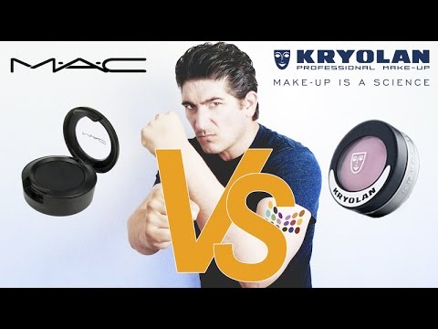 Sombras Mac Vs Kryolan - Cuales son Mejores ?? - YouTube