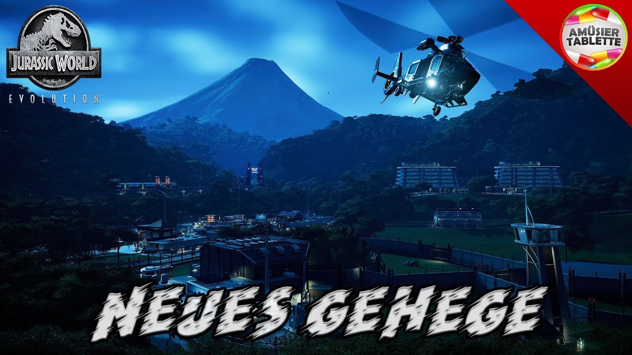 NEUES GEHEGE - Jurassic World Evolution - German Gameplay - YouTube
