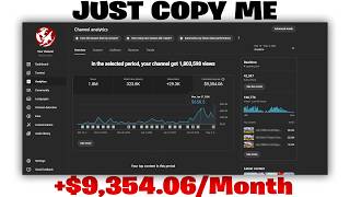 $9,354.06/Month With This Faceless Channel (Just Copy Me)