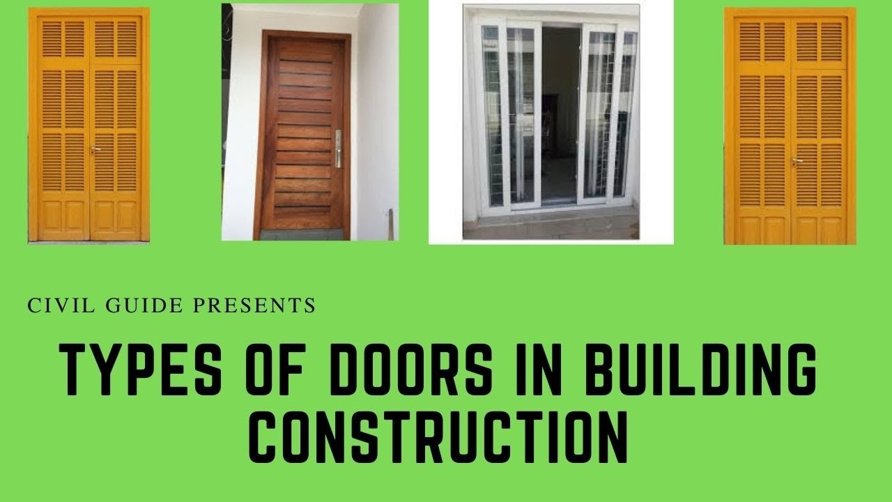 10+ types of doors used in buildings: Know different materials