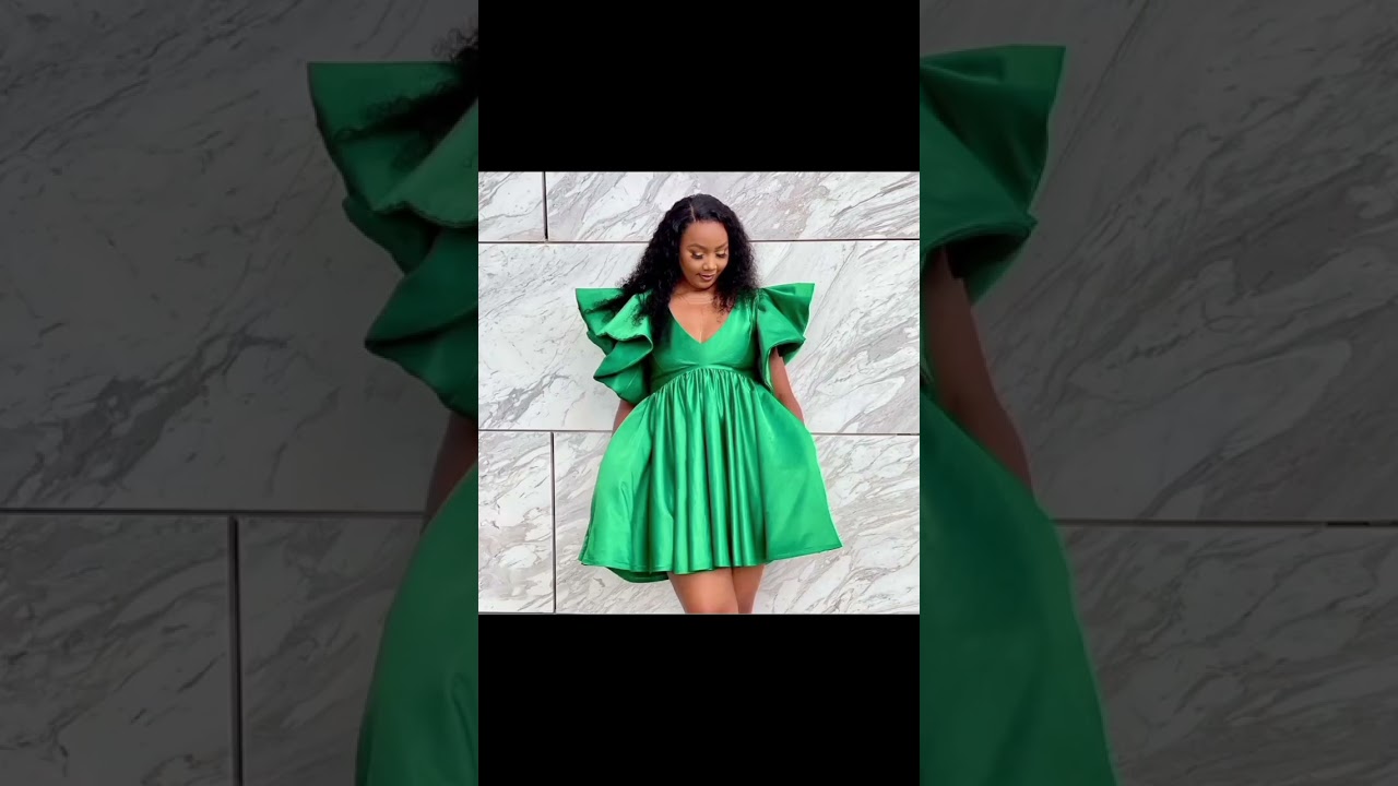 latest satin dresses