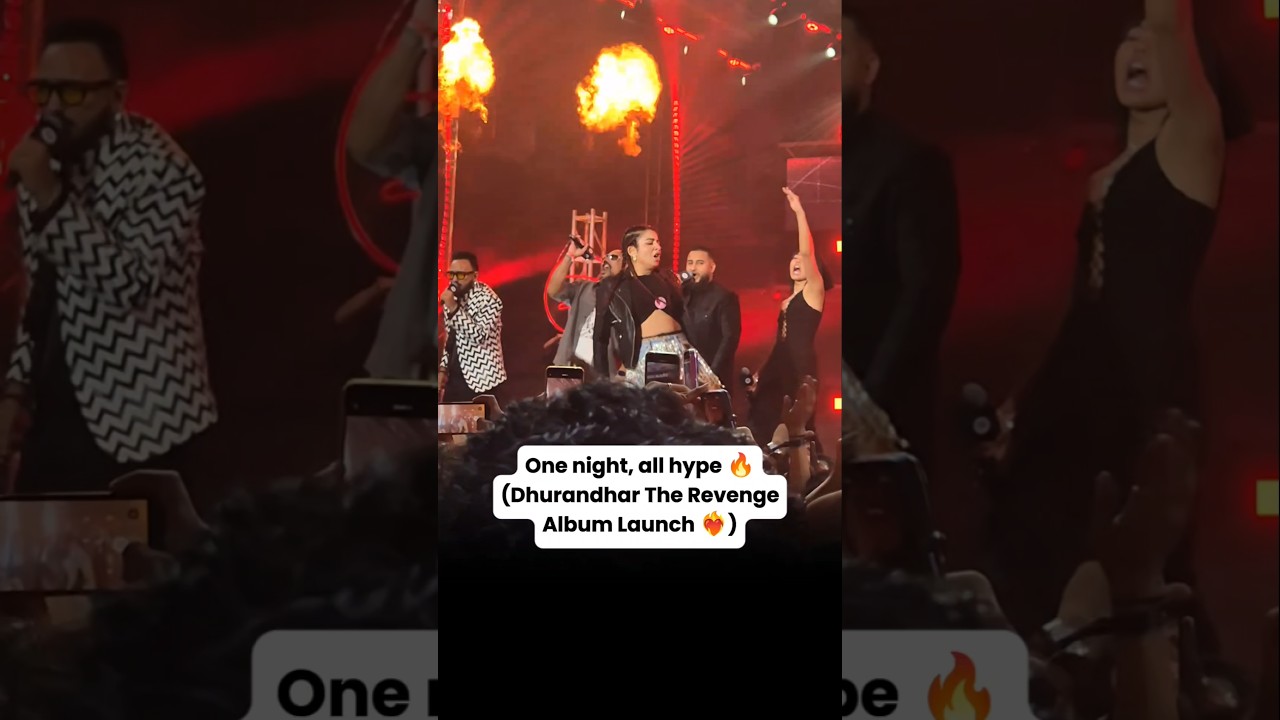 Aari Aari Dhurandhar The Revenge Album Launch Event #adityadhar #ranveersingh #jiostudios #shorts