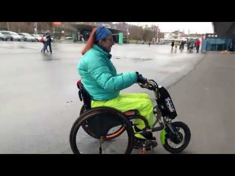Triride L14 - Testfahrt auf der Messe "Swiss Handicap 2019" in Luzern