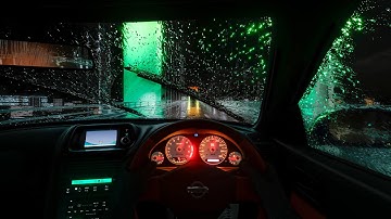 Night Driving In Rain #3 - Assetto Corsa