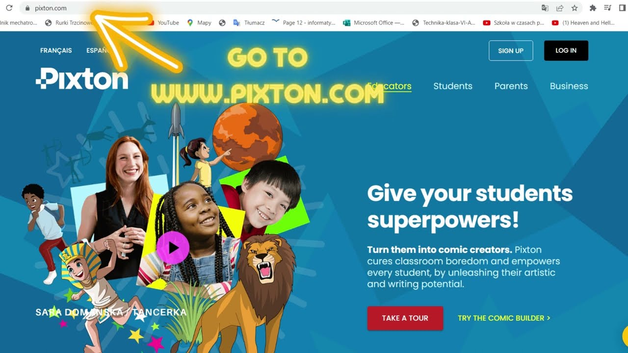 Pixton - tutorial for project members