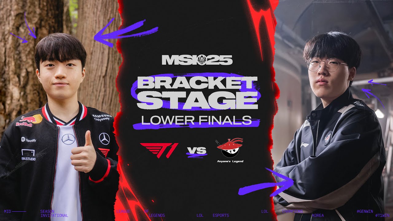 T1 vs AL 매치 하이라이트 | 패자조 최종전 | 07.12 | MSI 2025