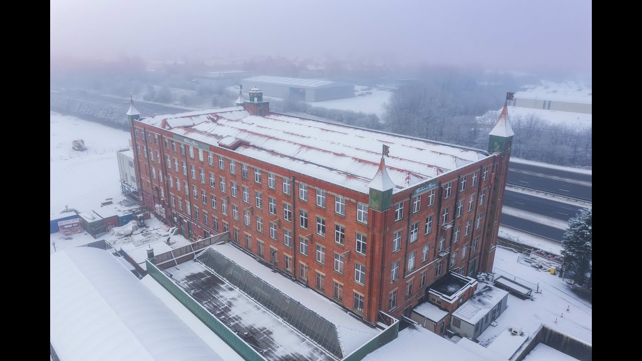 Botany Bay Mill Chorley By Drone January 2019 New View Lancashire