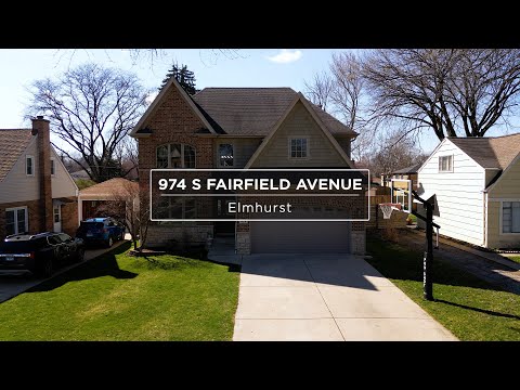 974 S Fairfield Avenue, Elmhurst, IL home video tour