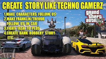 How To Create Story Like Techno Gamerz | GTA 5 Create Your Own Mission | Step By Step Tutorial