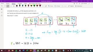 Exercise arithmetic sequence and nSolve GDC command