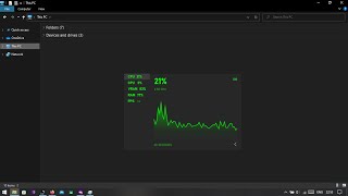 How to Enable Windows 10 Performance Monitor Widget? Play in 720p😑😑😑 screenshot 1