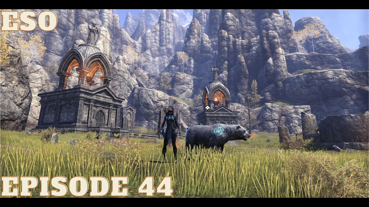 Let's play The Elder Scrolls Online Wood Elf Warden Episode 44