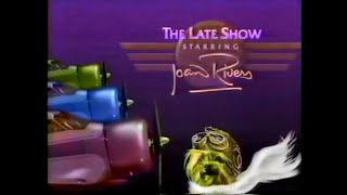 Late Show with Joan Rivers (Oct 16, 1986) - Kate Jackson, Hugh Hefner and more