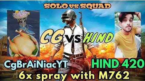 CGxBrAiNiaC VS #HIND420 #HINDCLAN SOLO VS SQUAD IN Georgopol  I #BrAiNiacYT