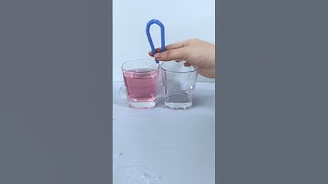 Water Division Experiment: A Simple Science Trick! #waterequation #scienceexperiment #fluiddynamics