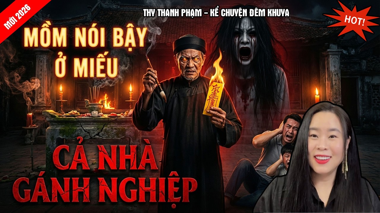 CHUYỆN MA CÓ THẬT : MỒM NÓI BẬY Ở MIẾU CẢ NHÀ GÁNH NGHIỆP | Chuyện Tâm Linh | MySu Thy Thanh Pham