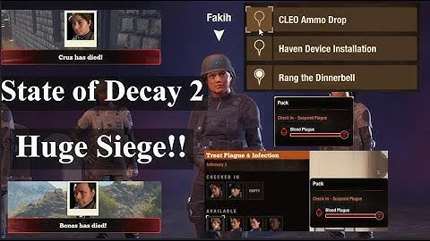 State of decay 2 Huge home base siege