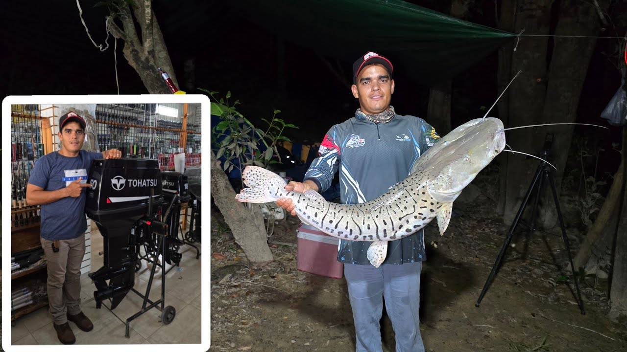 Um sonho realizado para nosso canal. pescando e fritando na hora, na beira do Rio.