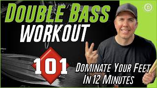 12 Minute Workout Double Bass Drumming Lesson//Drum Discipline Academy