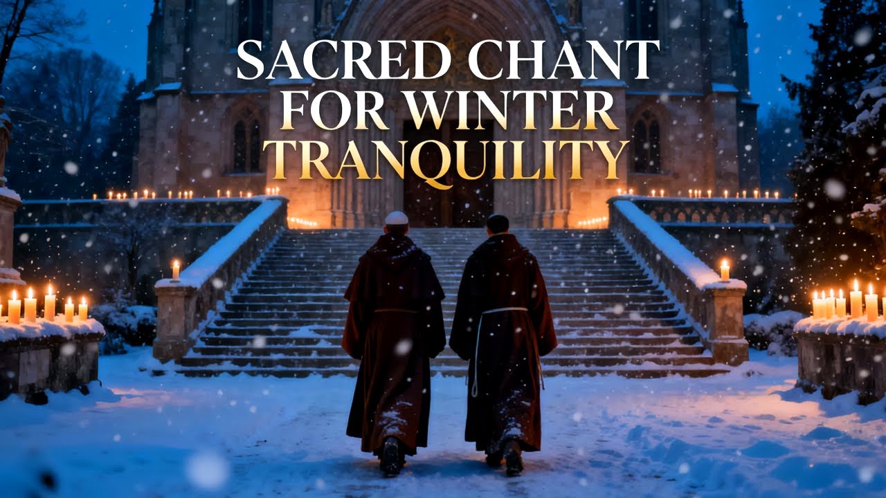 Peaceful Gregorian Chant for Deep Rest and Healing Night | Sacred Choir Voices for Meditation