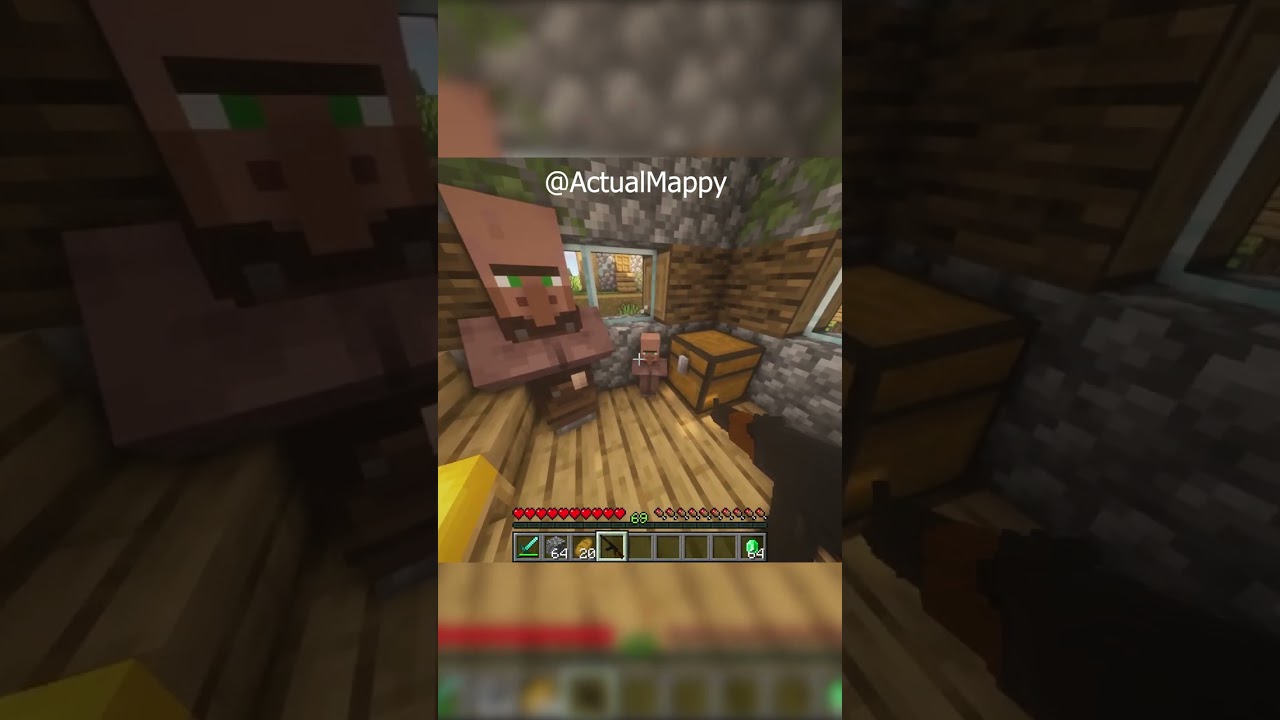 This Minecraft Villager Has A Really Sus Trade...