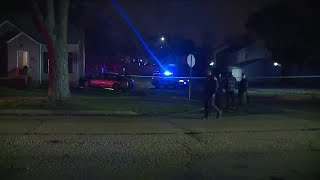 38-year-old man dead after shooting, car crash
