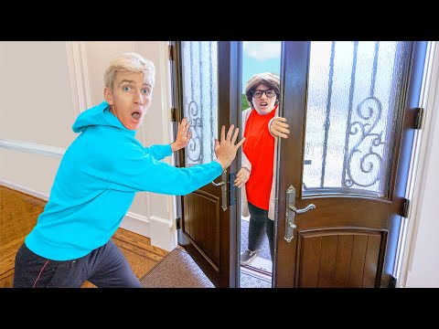 STOPPING MYSTERY NEIGHBOR from BREAKING INTO OFFICIAL SHARER FAM HOUSE!!