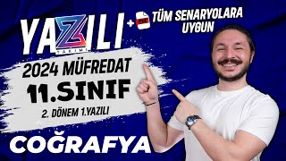 11.sınıf coğrafya 2.dönem 1.yazılı