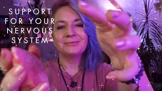 Support for your nervous system 🚑 Slow Hand Movements & Soft Spoken Sounds  - Reiki ASMR screenshot 4