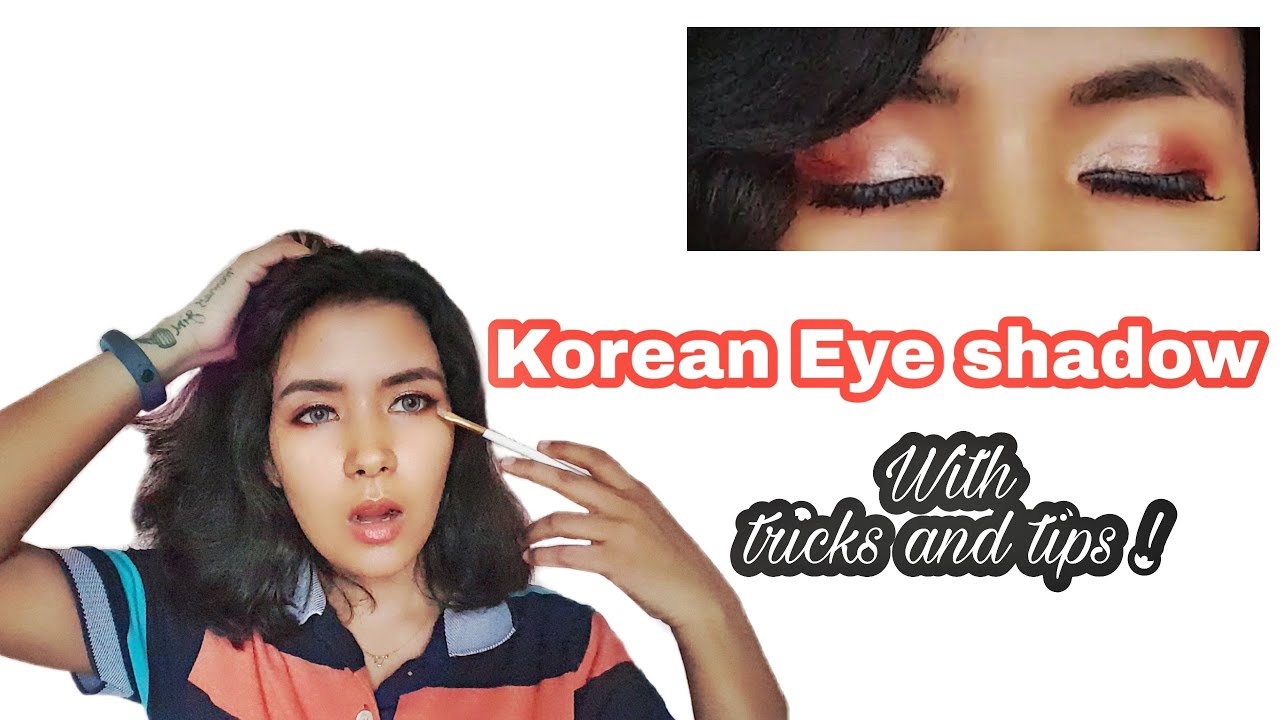 How to do Korean eye shadow simple and easy Ank tunes in Nepali
