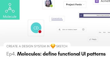 Molecules - Create a Design System in Sketch, Ep4