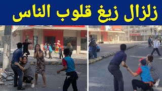 لحظة وقوع زلزال الفلبين العظيم - زاغت قلوب الناس