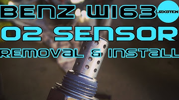 Mercedes W163 ML350 Oxygen Sensor Replacement Code PO151.